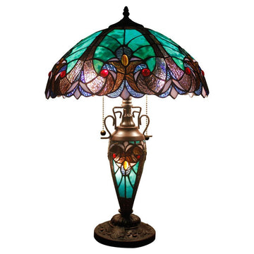 Werfactory® Tiffany Table Lamp 16 Inch